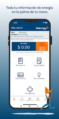 Naturgy Panamá Clientes android App screenshot 3