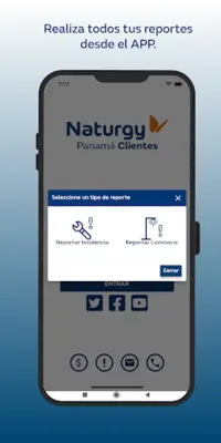 Naturgy Panamá Clientes android App screenshot 4